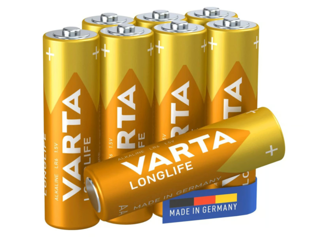 „VARTA Longlife“ AA LR6 šarminės baterijos 30 vnt.