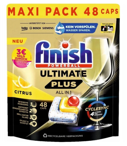 „finish Ultimate Plus All-in-1“ kapsulės