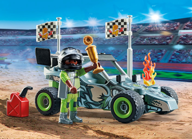 „Playmobil“ kaskadininkų šou „Racer“